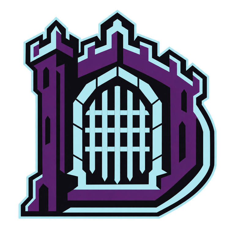 Chicago Dungeon geometric gate d crest